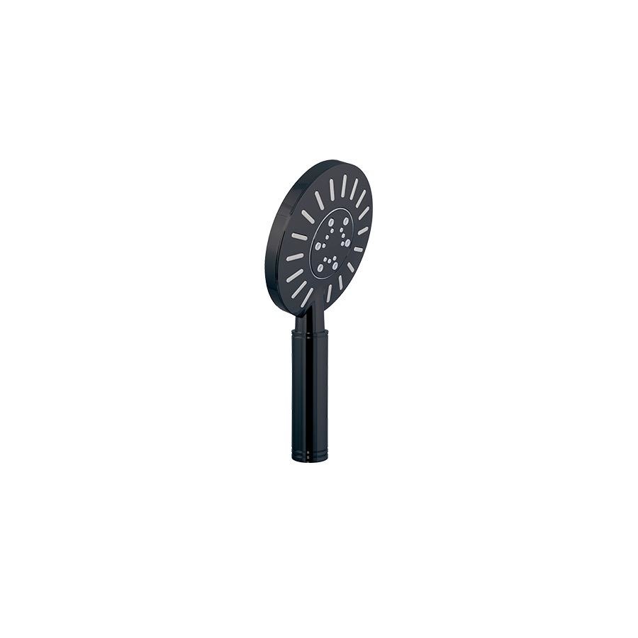 ALT 90815 Round Handshower 3 Functions Electro Black 1