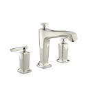 Kohler T16236-4-SN Margaux Deck-Mount High-Flow Bath Faucet Trim With Lever Handles Valve Not Included 1