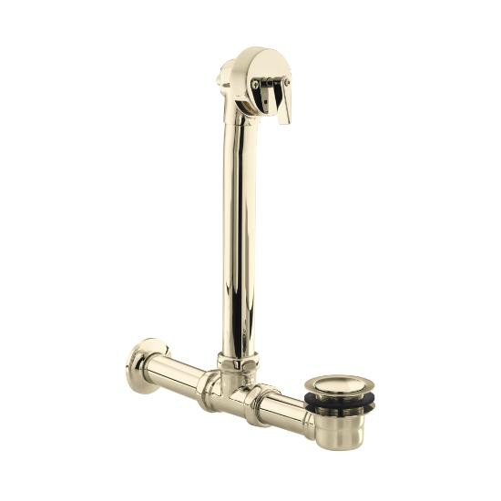 Kohler 7104-AF Iron Works Exposed Bath Drain For Above-The-Floor Installation 1