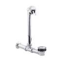 Kohler 7104-CP Iron Works Exposed Bath Drain For Above-The-Floor Installation 1