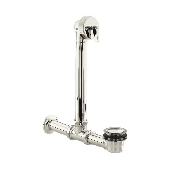 Kohler 7104-SN Iron Works Exposed Bath Drain For Above-The-Floor Installation 1