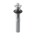 Kohler 7127-A-CP Lavatory Drain With Overflow And Non-Removable Metal Stopper 1