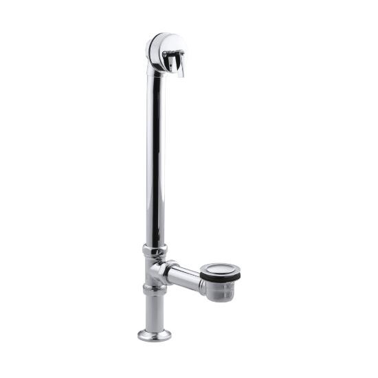 Kohler 7159-CP Vintage Pop-Up Bath Drain For Above-The-Floor And Free-Standing Installations Chrome 1