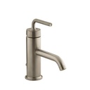 Kohler 14402-4A-BV Purist Single-Handle Bathroom Sink Faucet With Straight Lever Handle 1