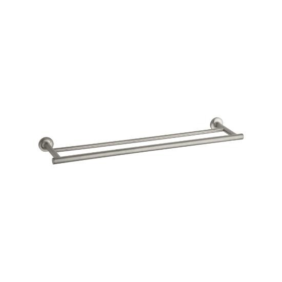 Kohler 14375-BN Purist Double Towel Bar 1