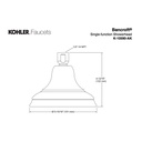 Kohler 10590-AK-SN Bancroft 2.5 Gpm Single-Function Showerhead With Katalyst Air-Induction Spray 2