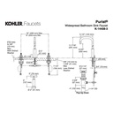 Kohler 14408-3-CP Purist Widespread Lavatory Faucet With High Gooseneck Spout And High Cross Handles 2