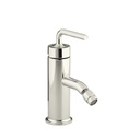 Kohler 14434-4A-SN Purist Single-Control Bidet Faucet With Straight Lever Handle 1