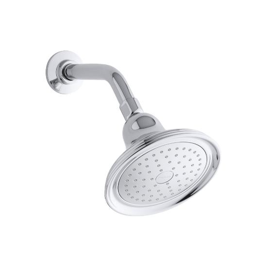 Kohler 10391-AK-CP Devonshire 2.5 Gpm Single-Function Wall-Mount Showerhead With Katalyst Air-Induction Spray 1