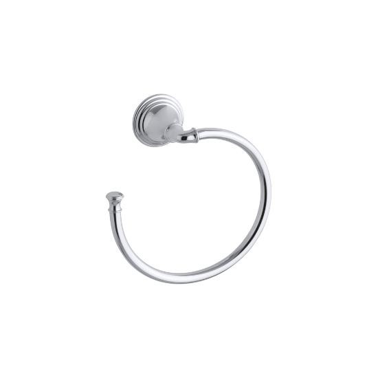 Kohler 10557-CP Devonshire Towel Ring 1