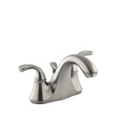 Kohler 10270-4-BN Forte Centerset Lavatory Faucet With Sculpted Lever Handles 1