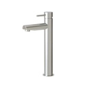 Aquabrass 61020 Volare Straight Tall Single Hole Lavatory Faucet Brushed Nickel 1