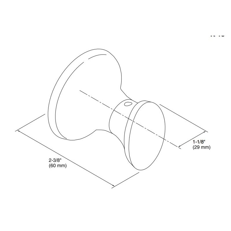 Kohler 13433-CP Coralais Robe Hook 2