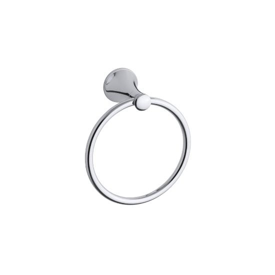 Kohler 13435-CP Coralais Towel Ring 1