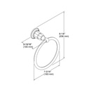 Kohler 13507-CP Kelston Towel Ring 2
