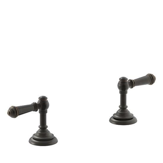 Kohler 98068-4-2BZ Artifacts Bathroom Sink Lever Handles 1
