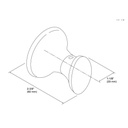 Kohler 13433-CP Coralais Robe Hook 2