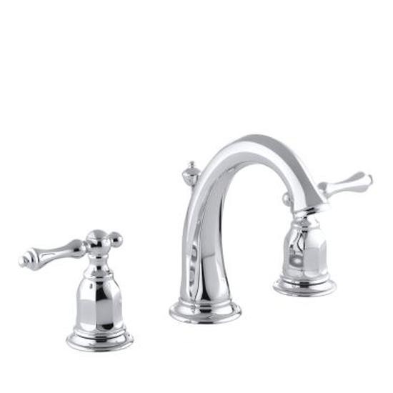 Kohler 13491-4-CP Kelston Widespread Bathroom Sink Faucet With Lever Handles 1