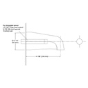 Kohler 15135-CP Coralais 4-7/8 Non-Diverter Bath Spout With Npt Connection 2