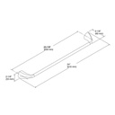 Kohler 37051-CP Alteo 24 Towel Bar 3