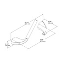 Kohler 37054-CP Alteo Pivoting Toilet Tissue Holder 2