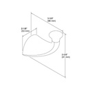 Kohler 37055-CP Alteo Robe Hook 2