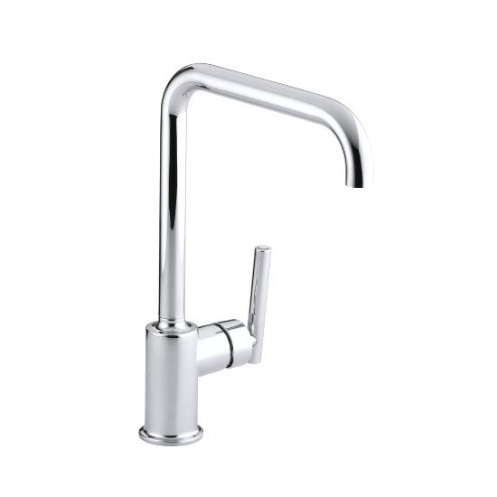 Kohler 7507-CP Purist Primary Swing Spout Kitchen Faucet Without Spray 1