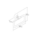 Kohler 72571-SN Artifacts Towel Ring 2