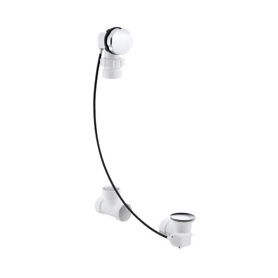 Kohler 7214-CP Clearflo Cable Bath Drain Less Pvc Tubing 1