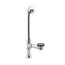 Kohler 7178-CP Clearflo Decorative 1-1/2 Adjustable Pop-Up Bath Drain For Revival 5' Whirlpool With Tailpiece 1