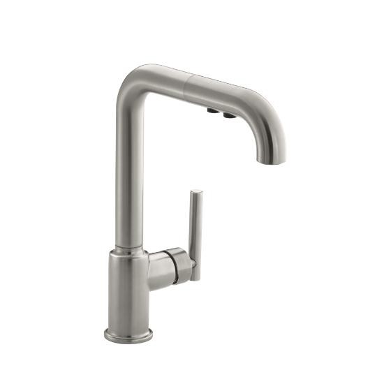 Kohler 7505-VS Purist Primary Pullout Kitchen Faucet 1