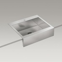 Kohler 3935-1-NA Vault 29 x 24 Topmount Single Bowl Kitchen Sink With Apron 1