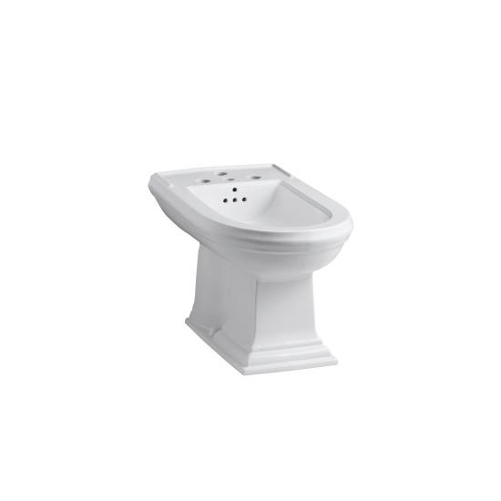 Kohler 4886-0 Memoirs Bidet Plumbed For Vertical Spray Bidet Faucet 1