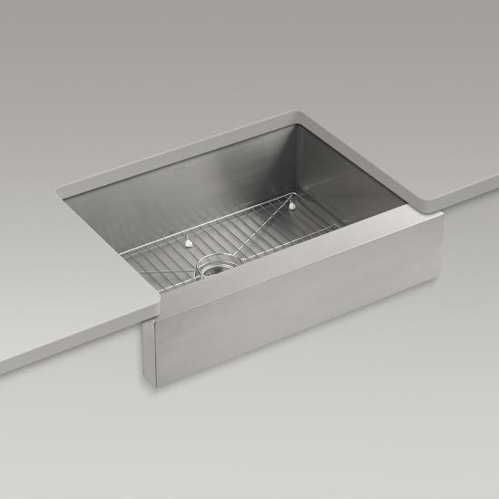 Kohler 3936-NA Vault 29 x 21 Undermount Single Kitchen Sink Apron 1