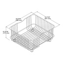 Kohler 3277-ST Coated Wire Rinse Basket Fits Undertone Kitchen Sinks 2