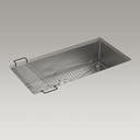 Kohler 5283-NA Strive 35 x 18 Undermount Large Single Bowl Kitchen Sink 1