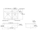 Kohler 3839-1-NA Vault 33 x 22 Undermount Double Kitchen Sink 2
