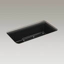 Kohler 8206-CM1 Cairn 33-1/2 X 18-5/16 X 9-1/2 Neoroc Under-Mount Single-Bowl Kitchen Sink With Sink Rack 1