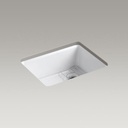 Kohler 5872-5UA1-0 Riverby 25 X 22 X 9-5/8 Undermount Single-Bowl Kitchen Sink With Sink Rack 3