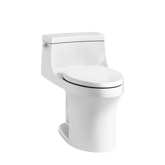 Kohler 5172-0 San Souci One Piece Compact Elongated Toilet 1