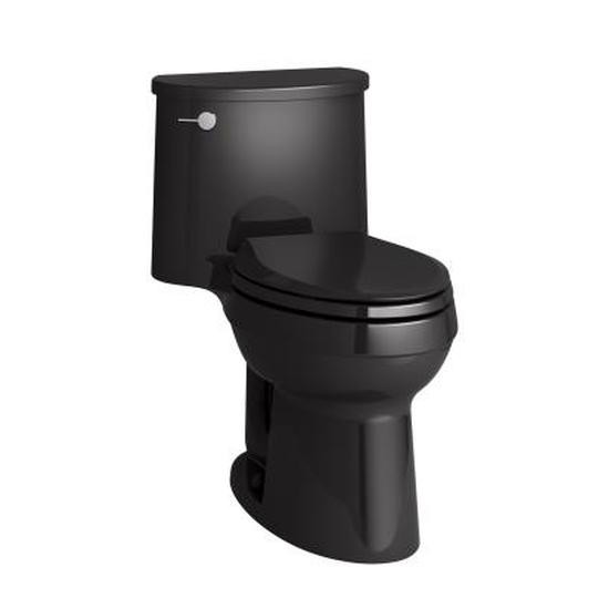 Kohler 3946-7 Adair Comfort Height One-Piece Elongated 1.28 Gpf Toilet With Aquapiston Flushing Technology And Left-Hand Trip Lever 3