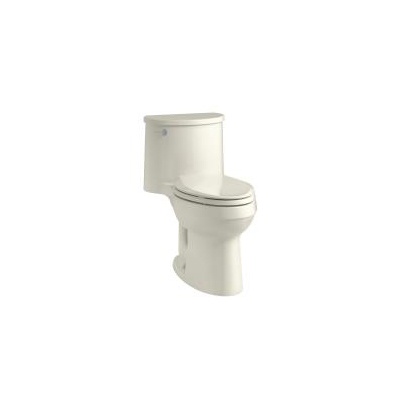 Kohler 3946-96 Adair Comfort Height One-Piece Elongated 1.28 Gpf Toilet With Aquapiston Flushing Technology And Left-Hand Trip Lever 1