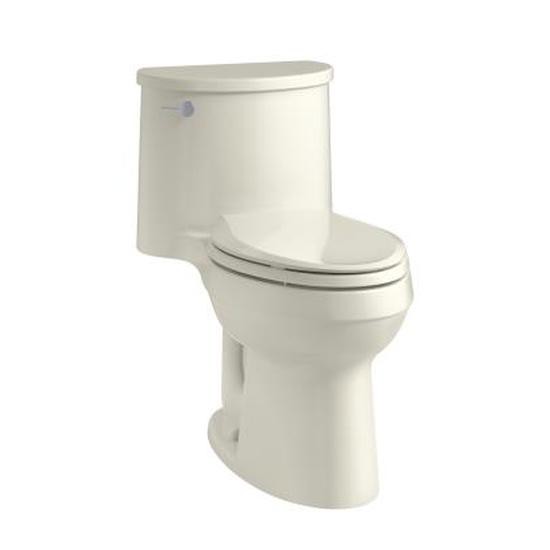 Kohler 3946-96 Adair Comfort Height One-Piece Elongated 1.28 Gpf Toilet With Aquapiston Flushing Technology And Left-Hand Trip Lever 3