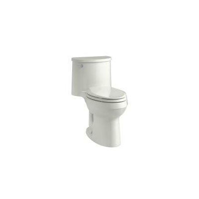 Kohler 3946-NY Adair Comfort Height One-Piece Elongated 1.28 Gpf Toilet With Aquapiston Flushing Technology And Left-Hand Trip Lever 1