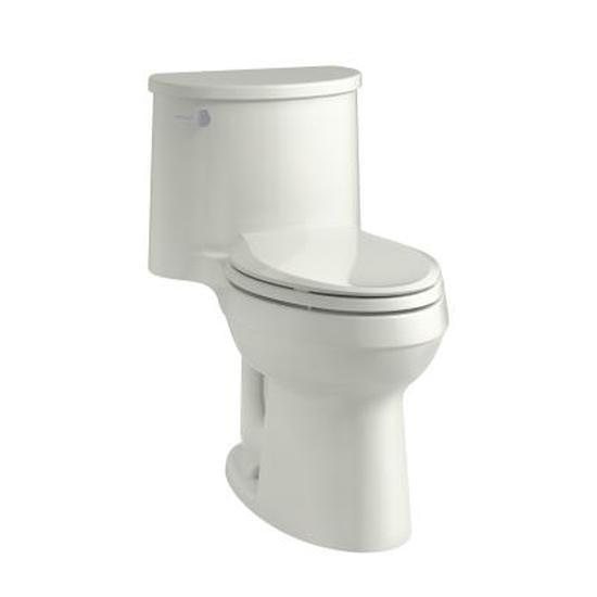 Kohler 3946-NY Adair Comfort Height One-Piece Elongated 1.28 Gpf Toilet With Aquapiston Flushing Technology And Left-Hand Trip Lever 3