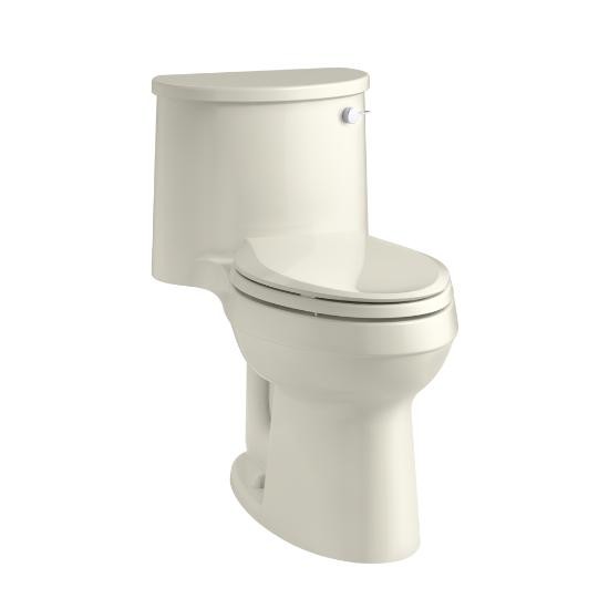 Kohler 3946-RA-96 Adair Comfort Height One-Piece Elongated 1.28 Gpf Toilet With Aquapiston Flushing Technology And Right-Hand Trip Lever 3