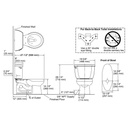 Kohler 3577-96 Wellworth Classic Two-Piece Round-Front 1.28 Gpf Toilet With Class Five Flush Technology And Left-Hand Trip Lever 2