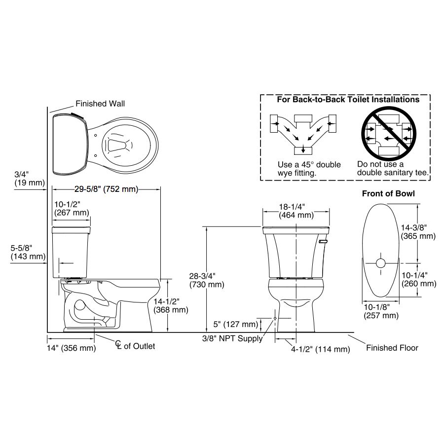 Kohler 3947-TR-96 Wellworth Two-Piece Round-Front 1.28 Gpf Toilet With Class Five Flush Technology Right-Hand Trip Lever And Tank Cover Locks 2
