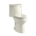 Kohler 3946-RA-96 Adair Comfort Height One-Piece Elongated 1.28 Gpf Toilet With Aquapiston Flushing Technology And Right-Hand Trip Lever 3