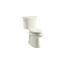 Kohler 3949-U-96 Highline Comfort Height Two-Piece Elongated 1.28 Gpf Toilet With Class Five Flush Technology Left-Hand Trip Lever And Insuliner Tank Liner 1